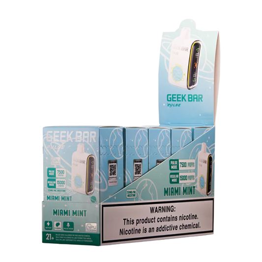 ZaZa-GeekBar Miami Mint (Pack of 5)