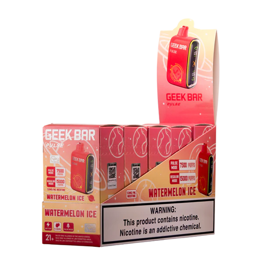 ZaZa-Geek Bar Watermelon Ice 15K Puff (Pack of 5)