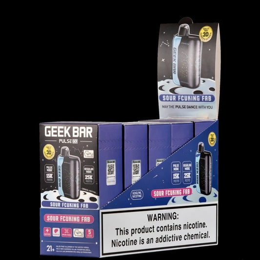 ZaZa-Geek Bar Sour Fcuking Fab (Pack of 5)